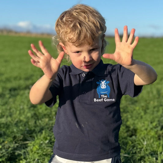 The Beef Game Polo Shirt Kids