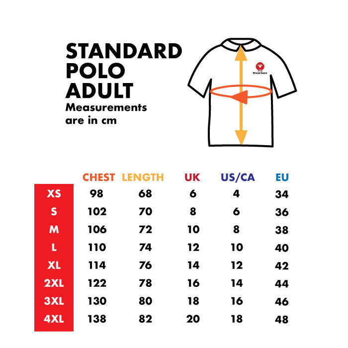 Adult Polo Shirt - Black