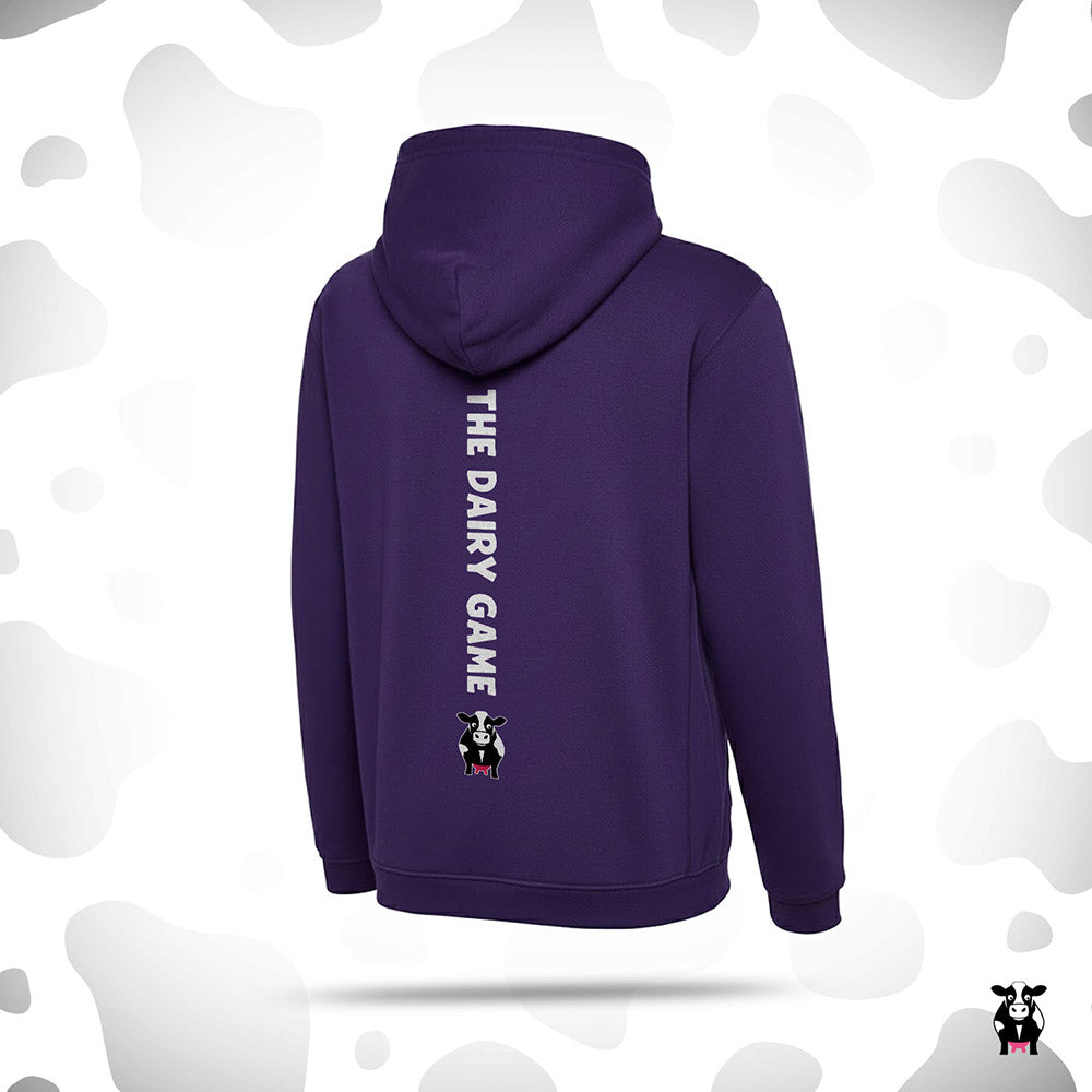 Dairy Game Hoody Kids - Purple
