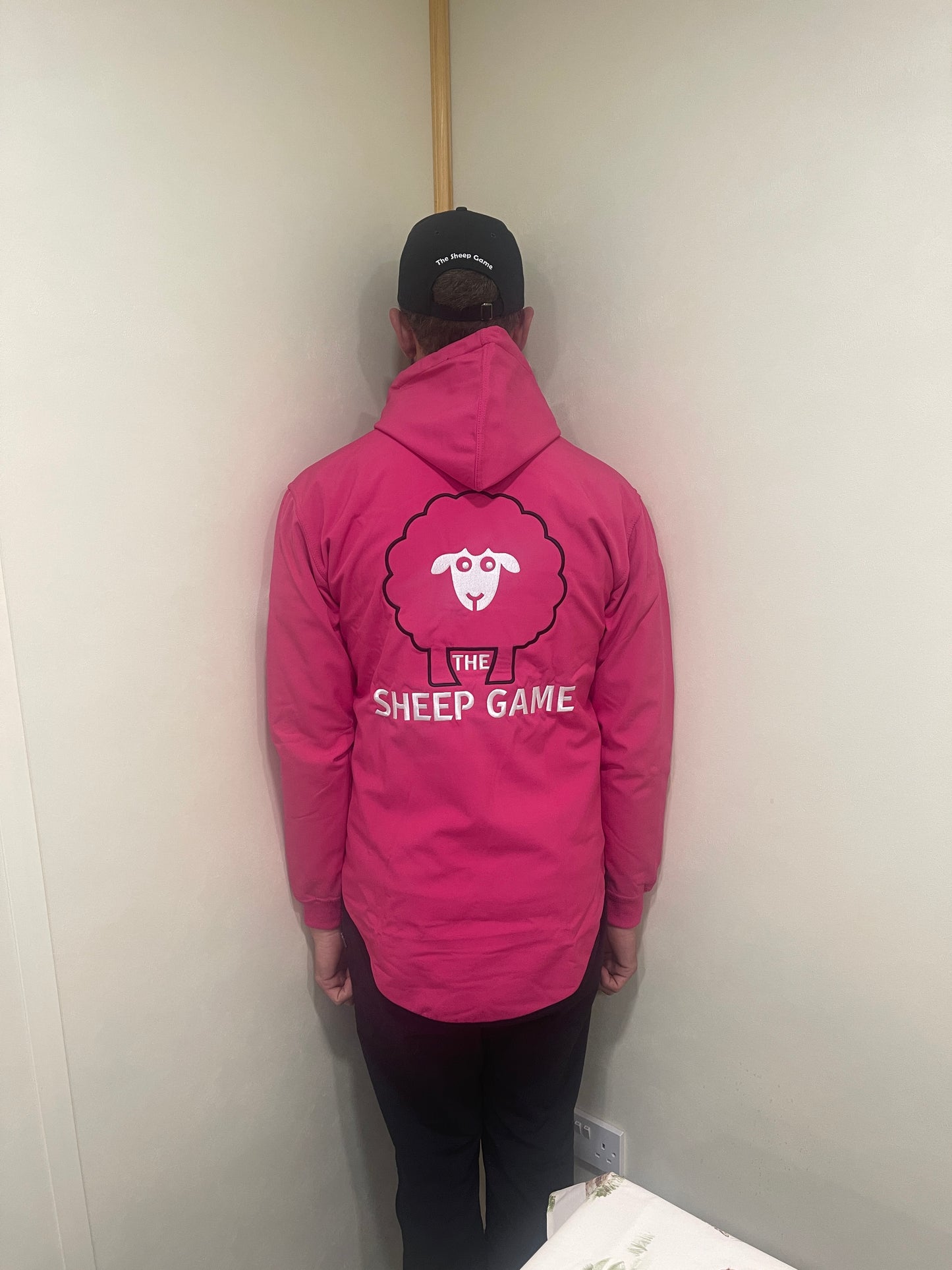 Hooded Softshell Jacket - Pink with Back Logo