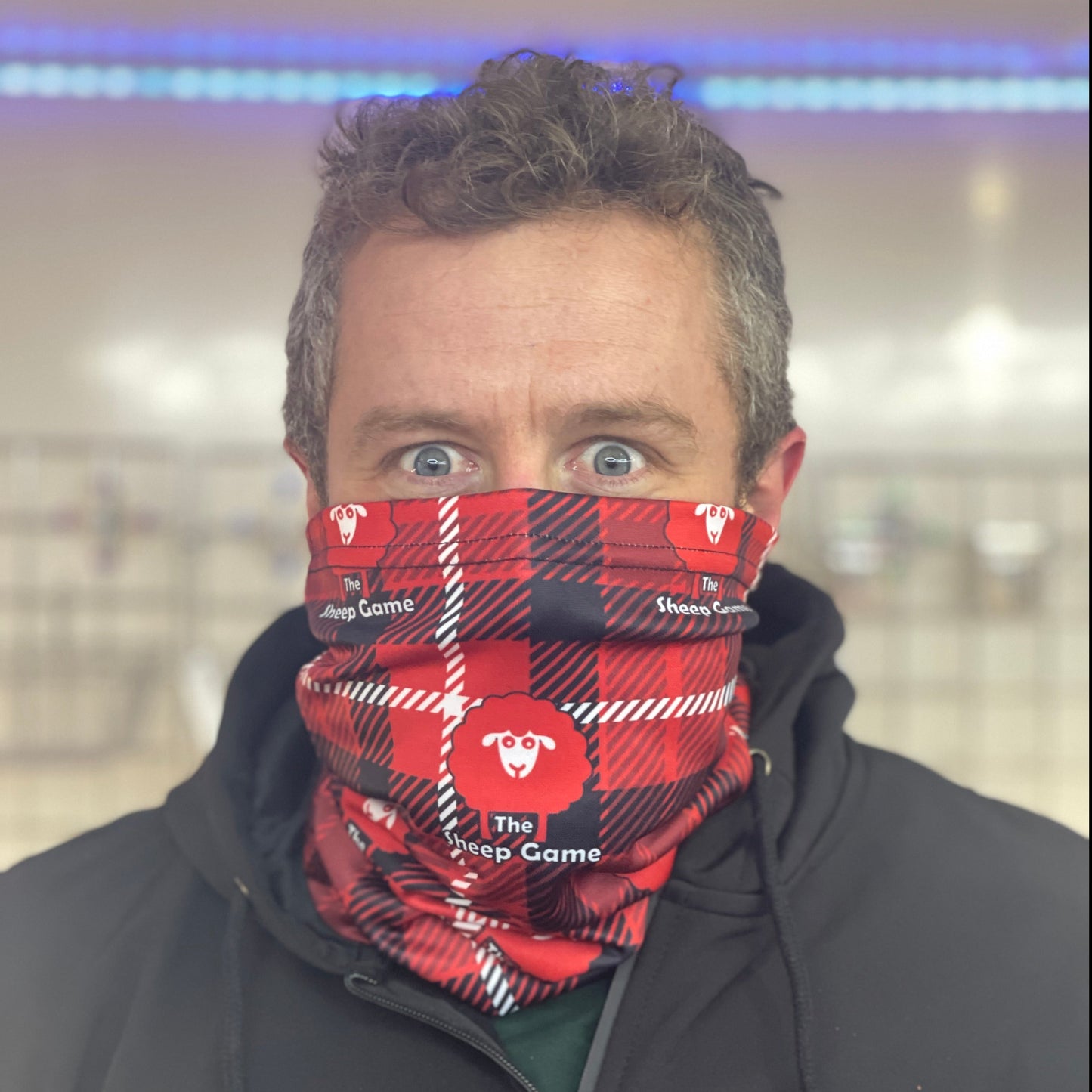 Tartan Sheep Game Snood / Buff