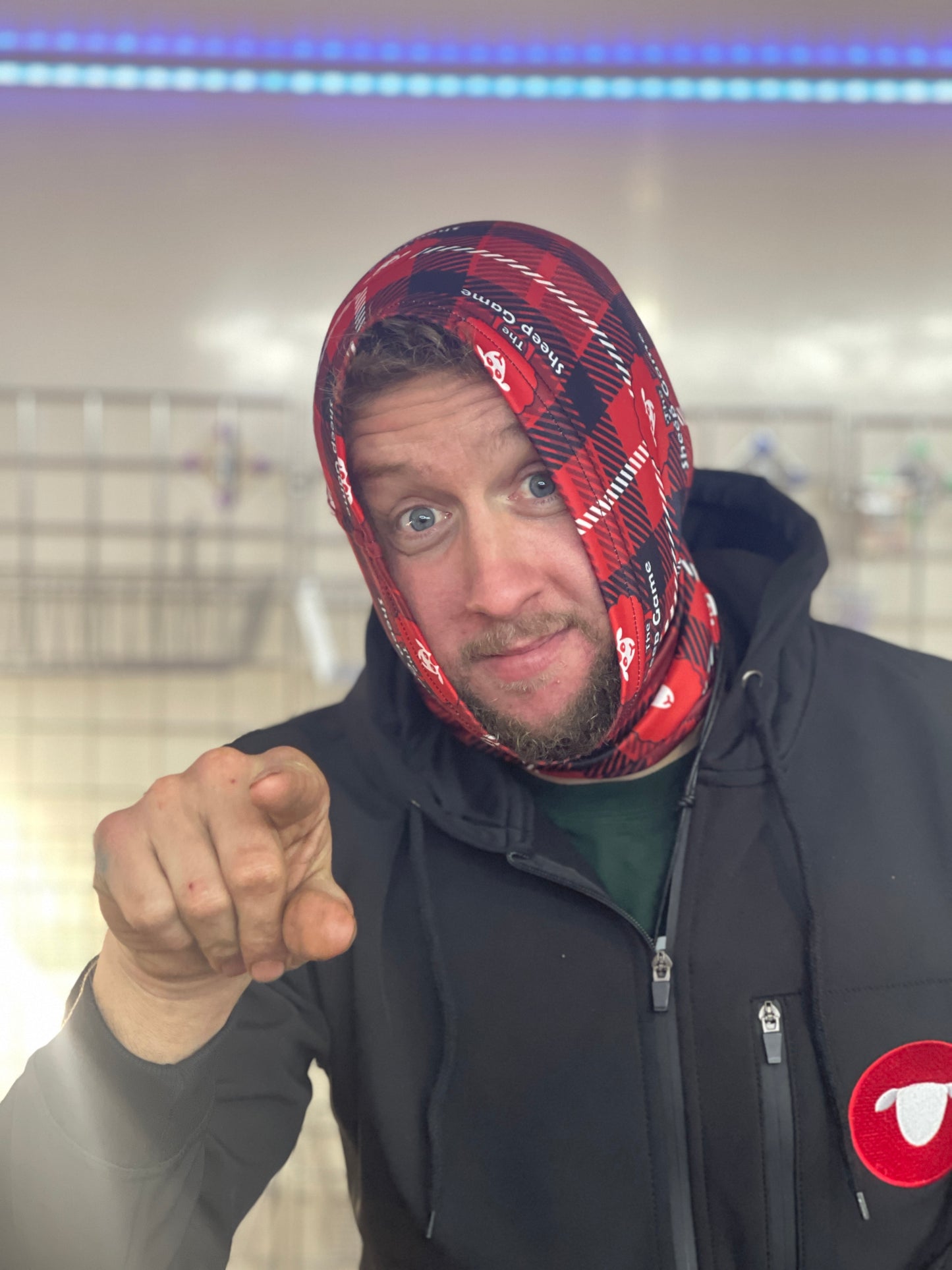 Tartan Sheep Game Snood / Buff