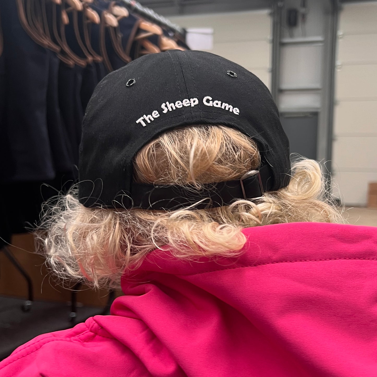 Kids Black Baseball Cap