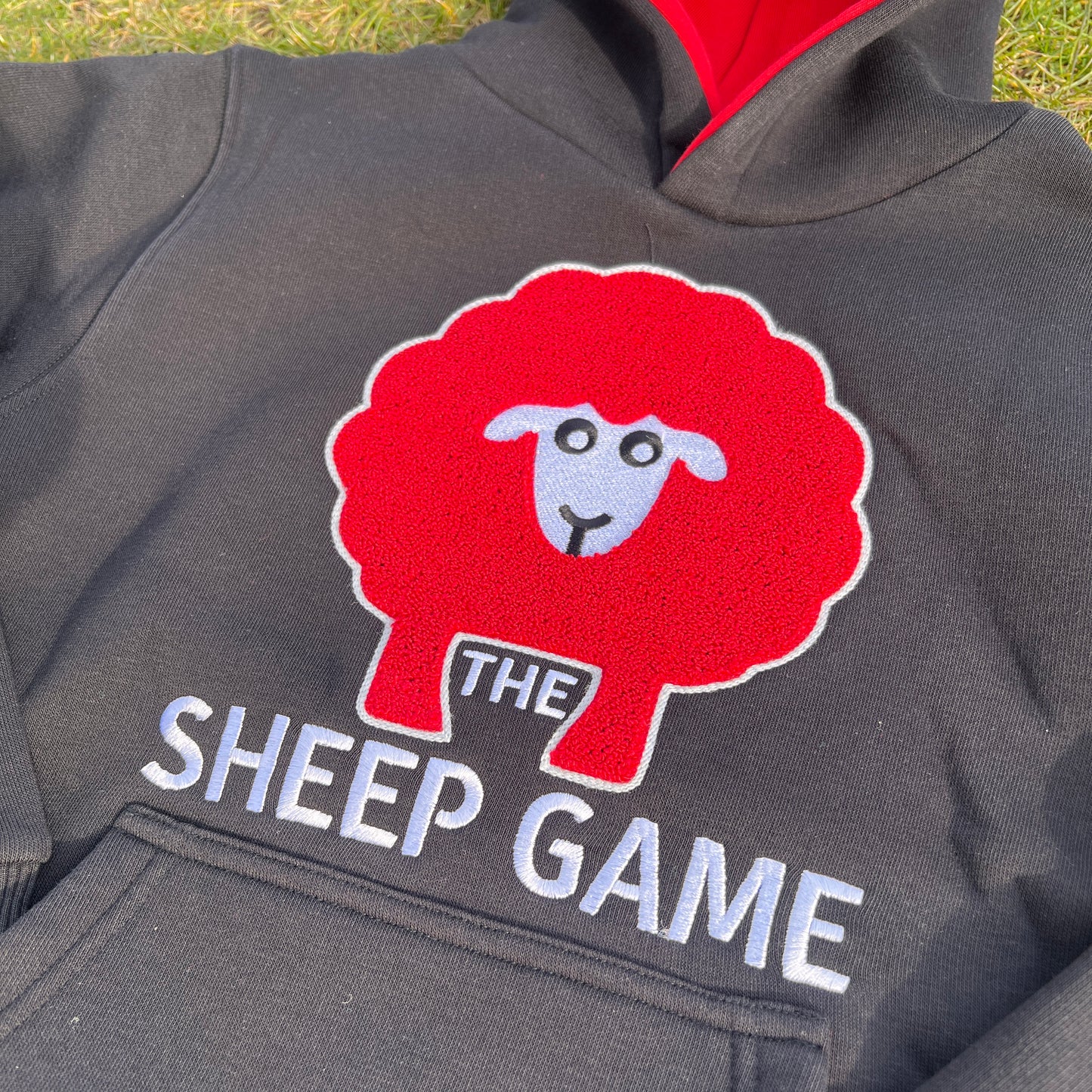 Kids Hoodie with Fluffy Sheep