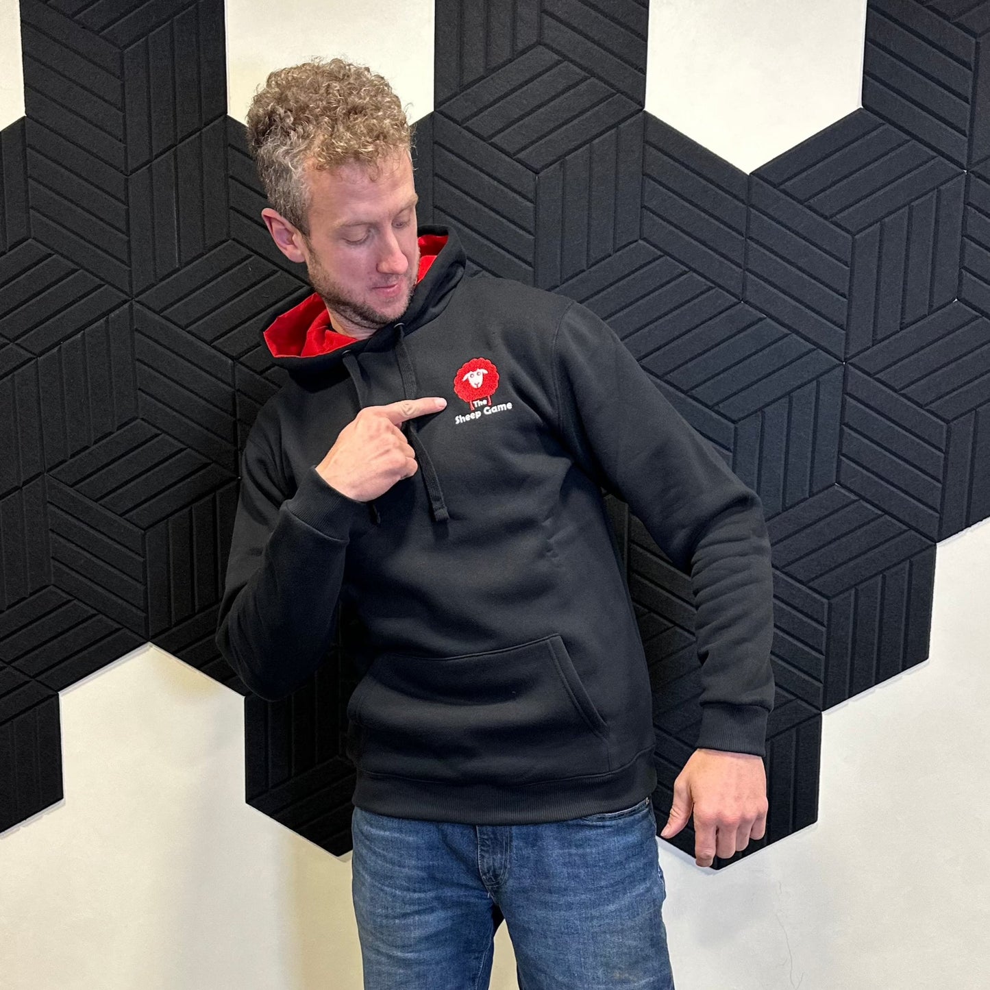 Adult Unisex Hoody - Black (Front Logo Only)