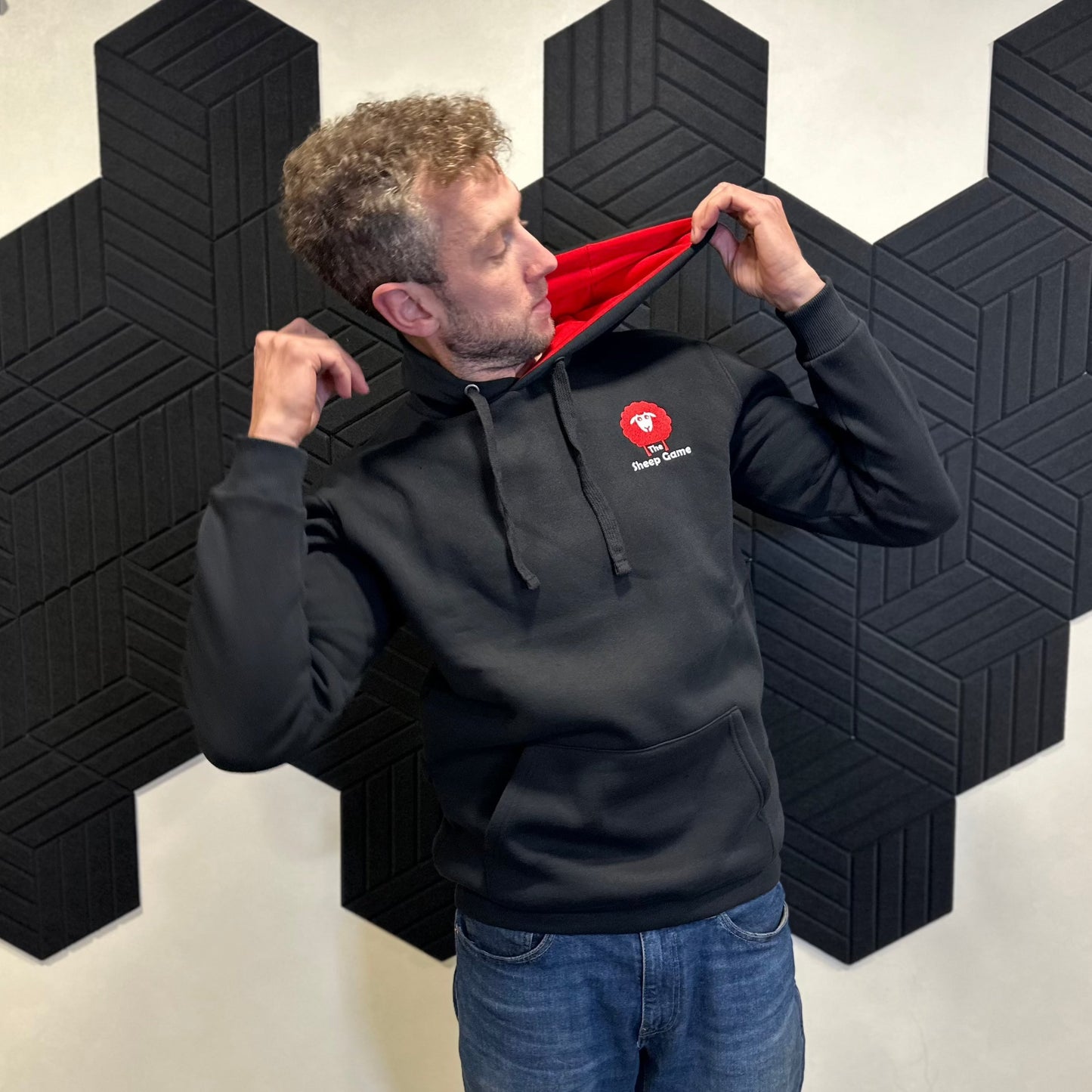 Adult Unisex Hoody - Black (Front Logo Only)