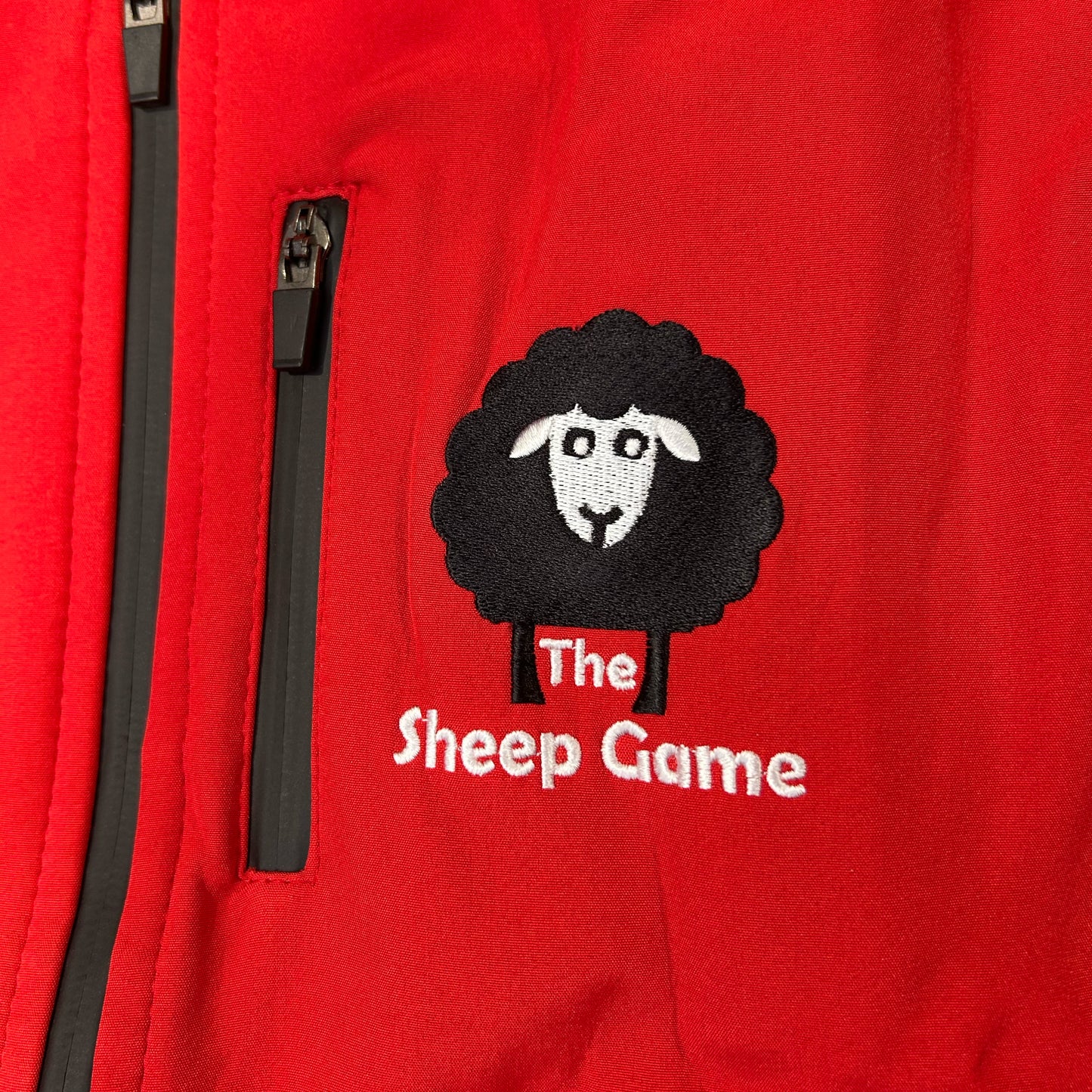 Kids Hooded Softshell Jacket Red