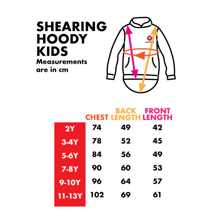 Kids Scottish Shearing Hoody