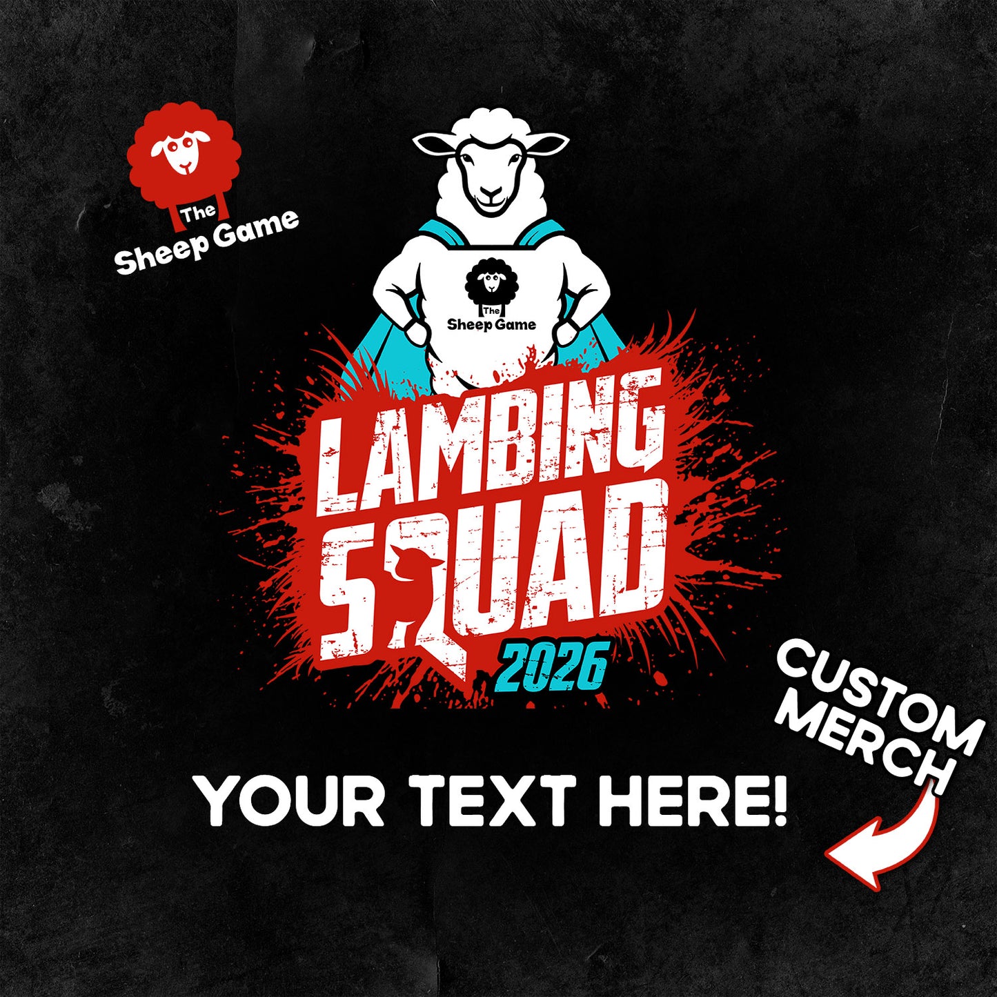 Lambing Squad 2026 Adult Hoody