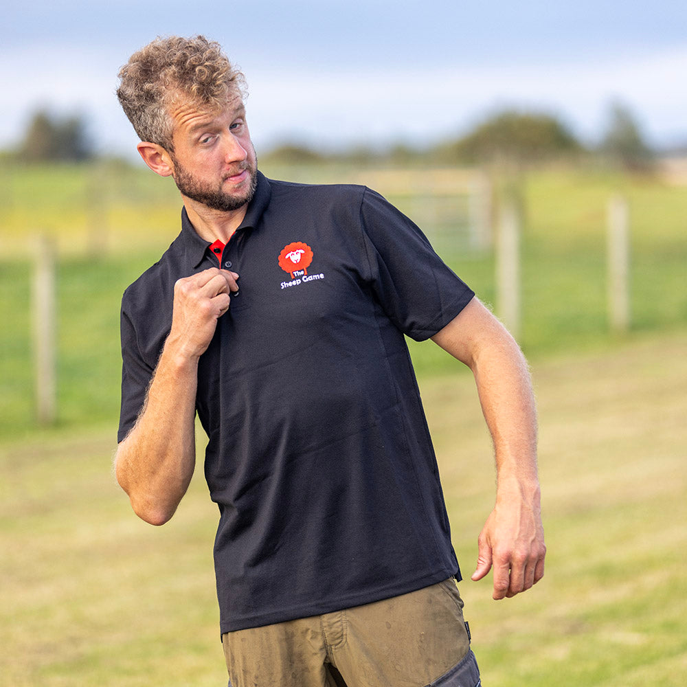 Adult Polo Shirt - Black