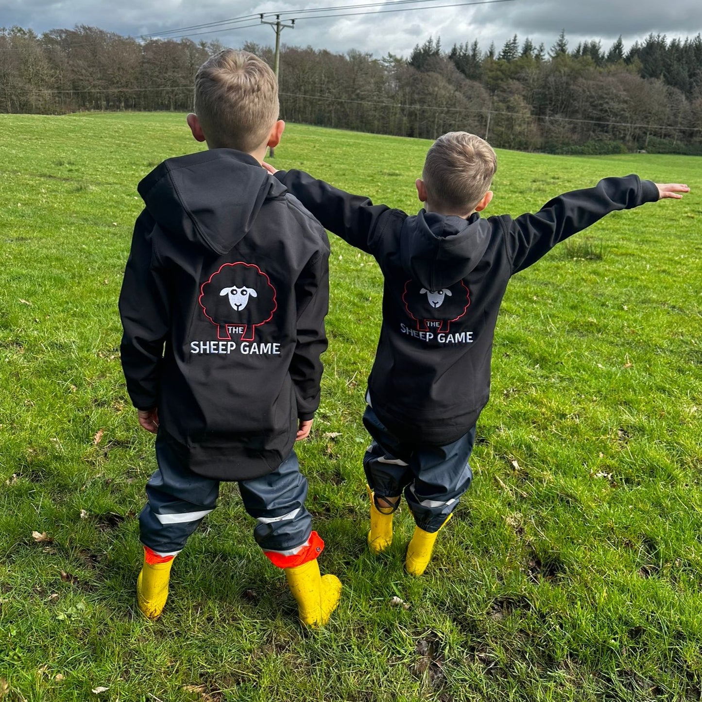 Kids Hooded Softshell Jacket (More Colours Available)