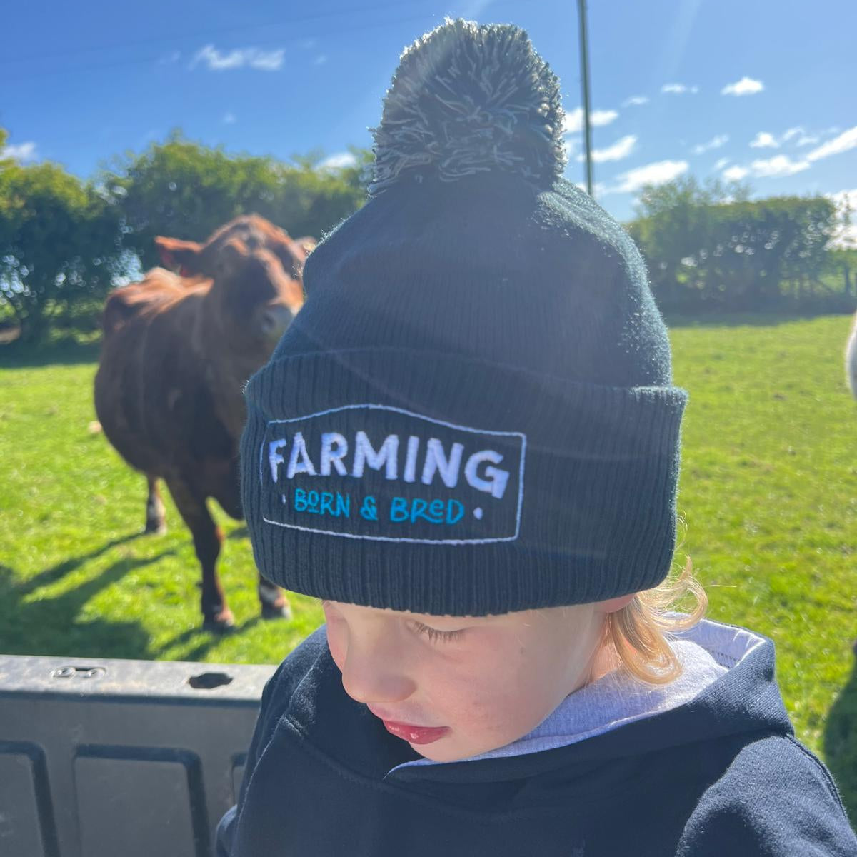 Farming Born & Bred Bobble Hat