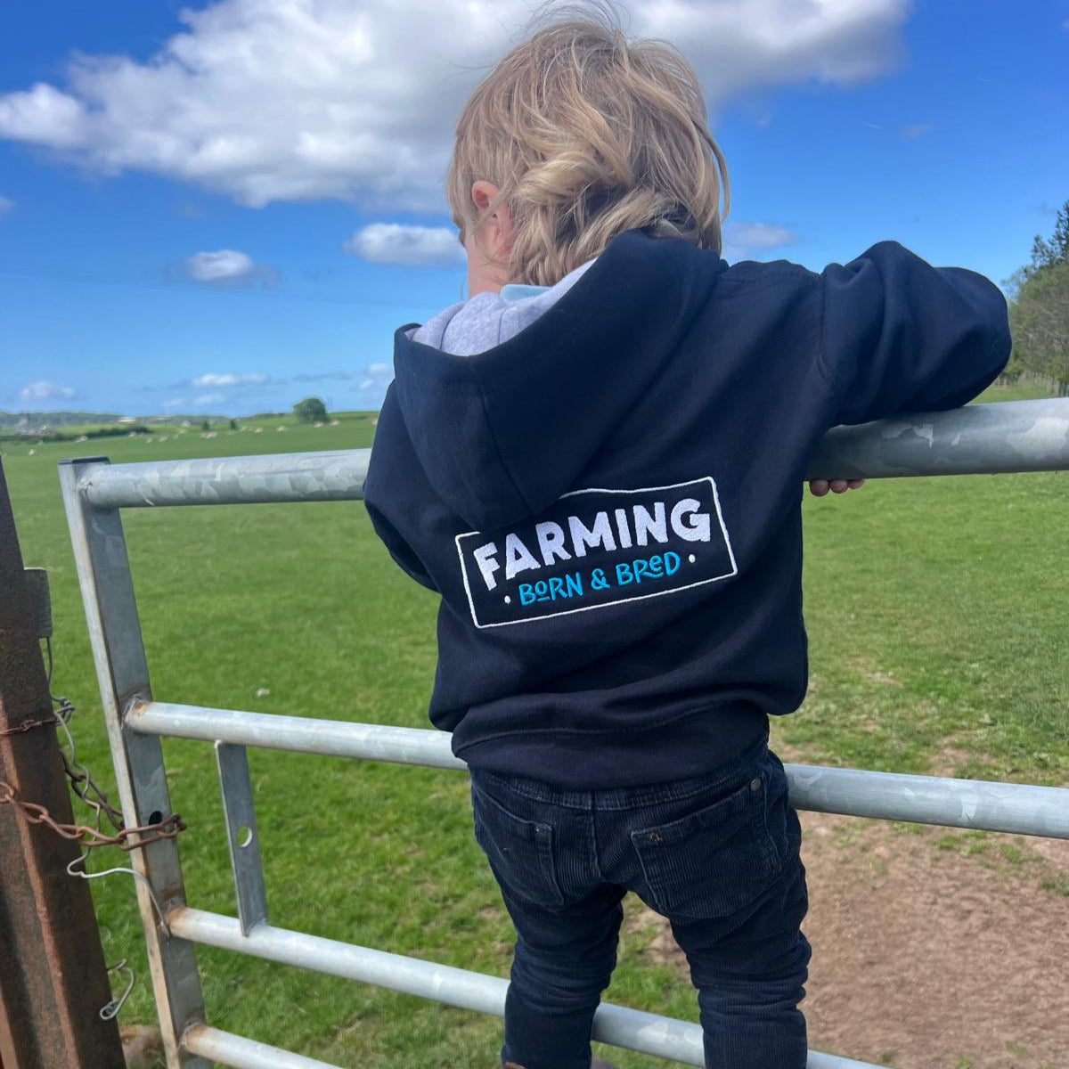Farming Born & Bred Kids Hoody