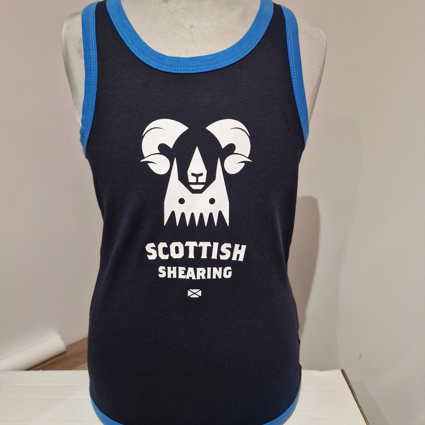 Kids Scottish Shearing Singlet
