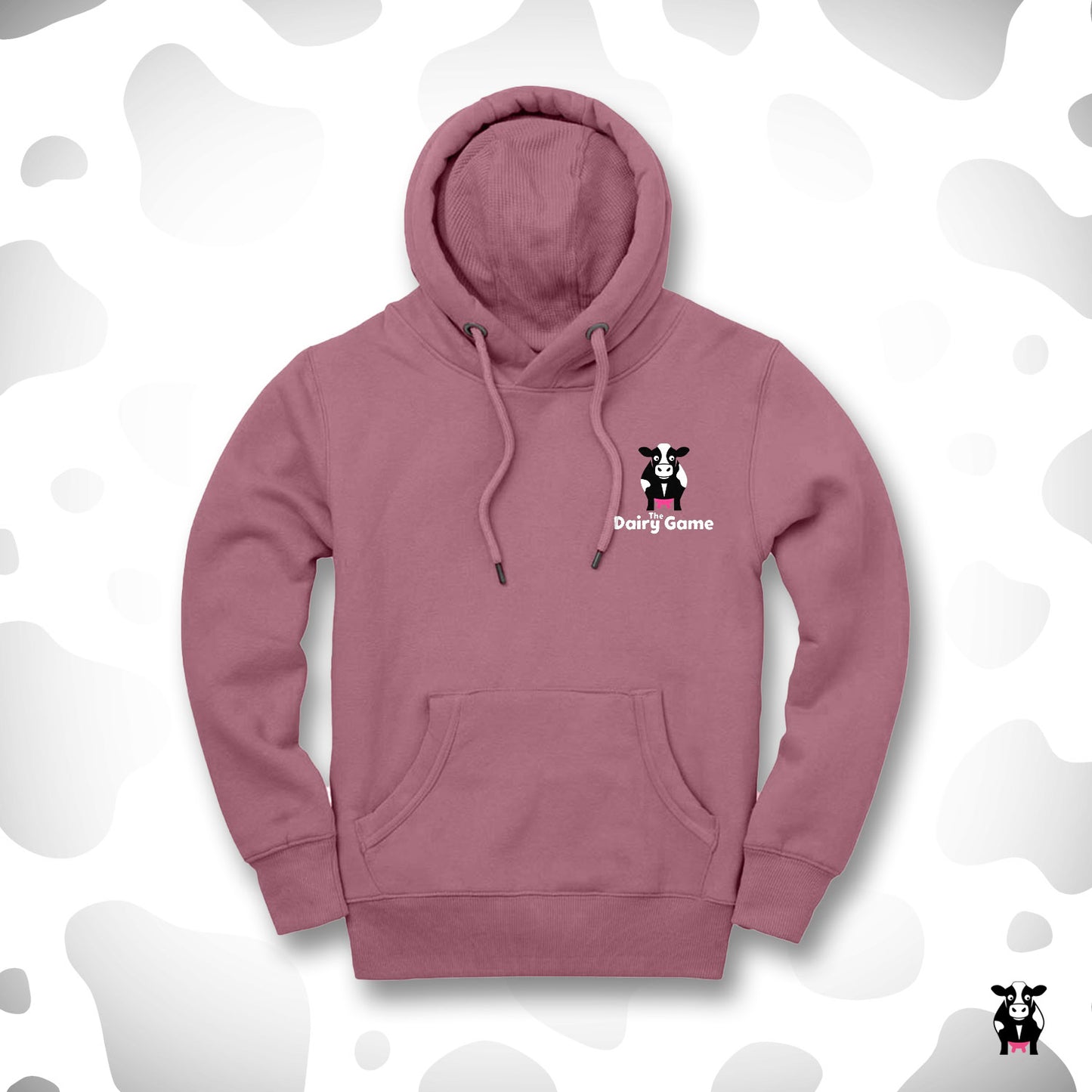 Dairy Game Adult Hoody - Mulberry