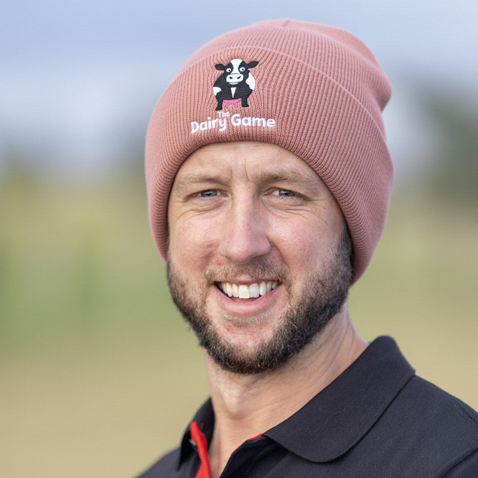 The Dairy Game Beanie - Dusty Purple