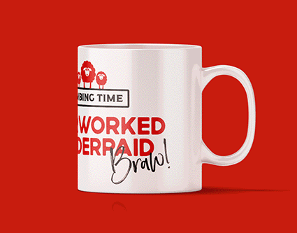 Mug - Overworked and Underpaid Lambing Time