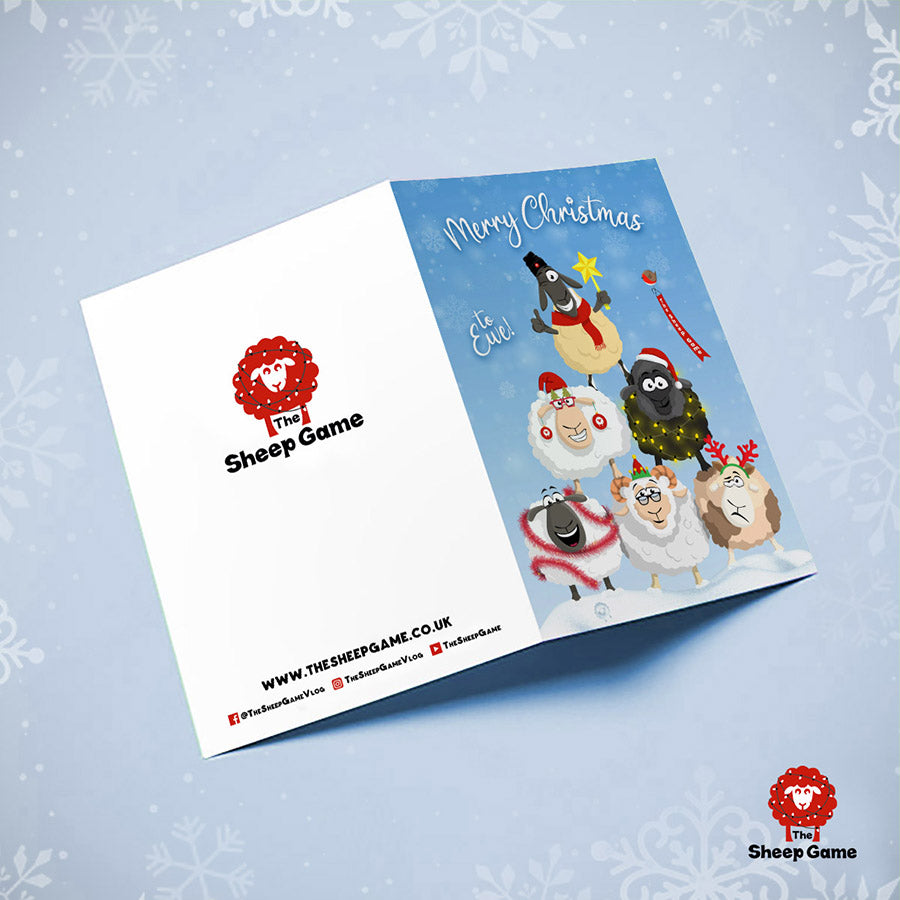 Sheep Game Christmas card
