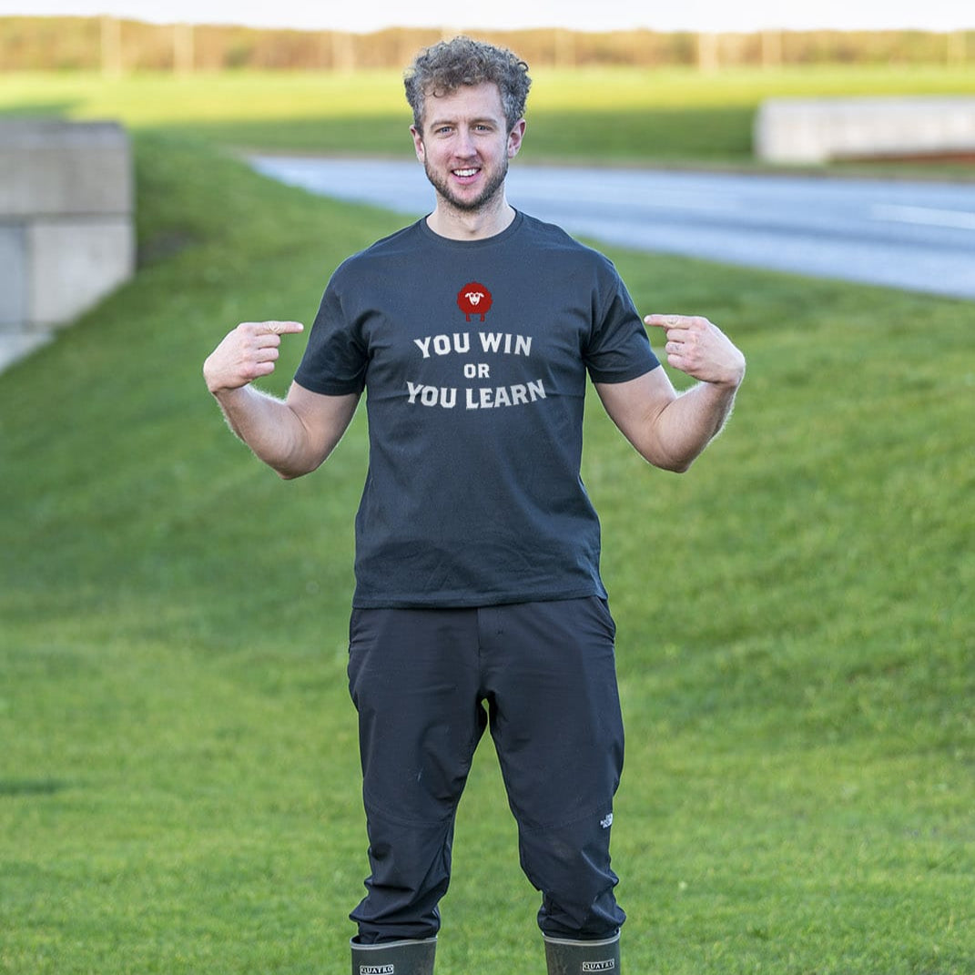 T-shirt - ‘You Win or You Learn’ - Unisex