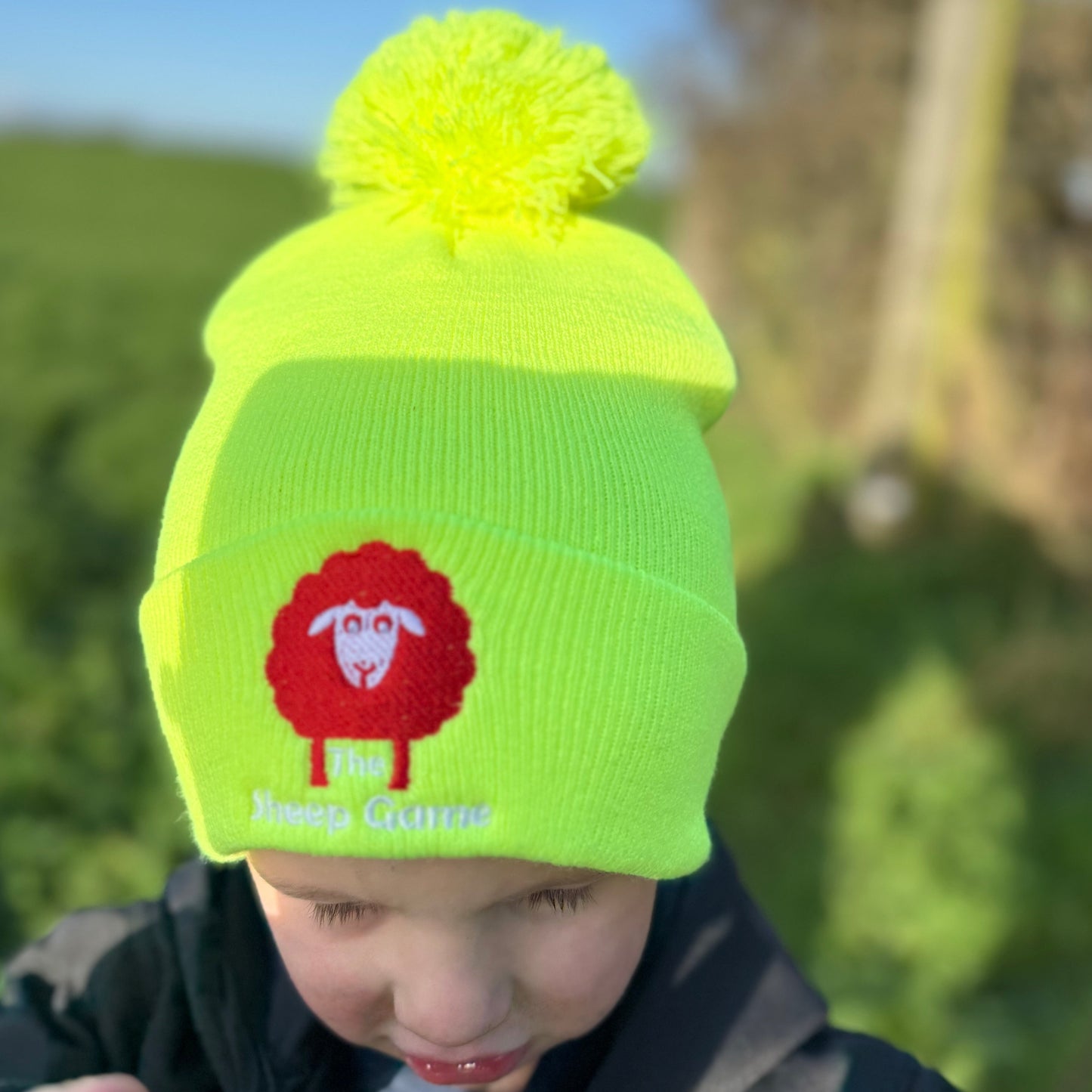 Kids Safety Bobble Hat (More Colours Available)