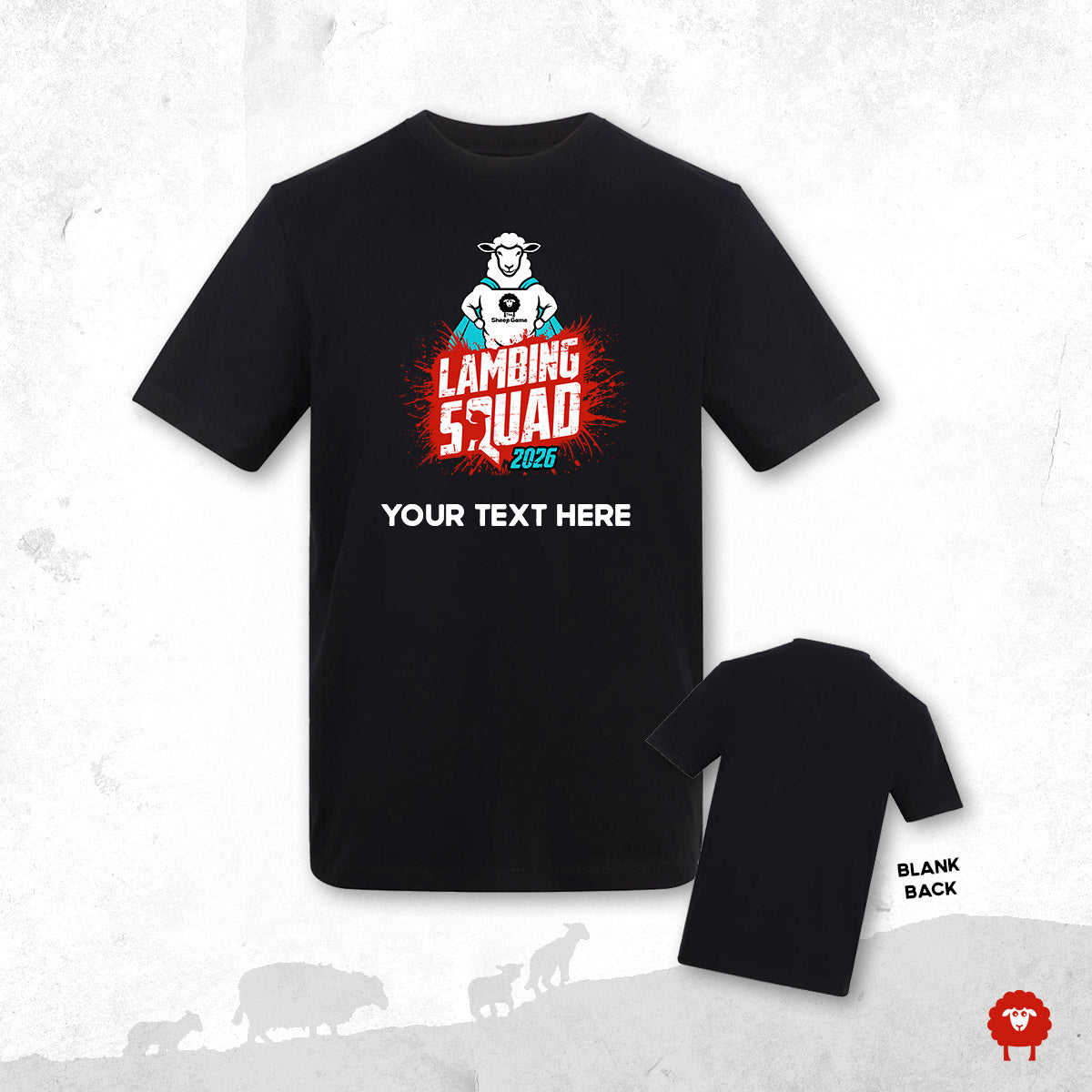 Lambing Squad 2026 Adult T-Shirt