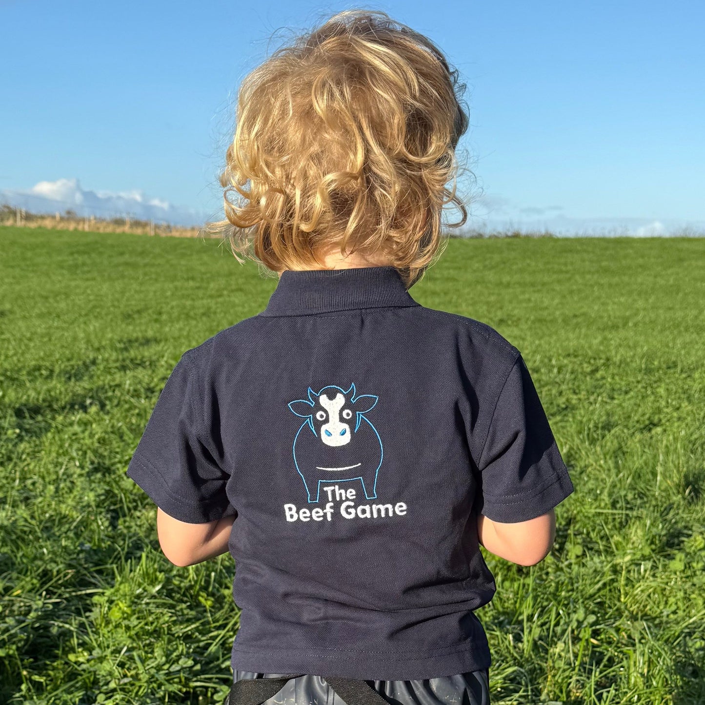 The Beef Game Polo Shirt Kids