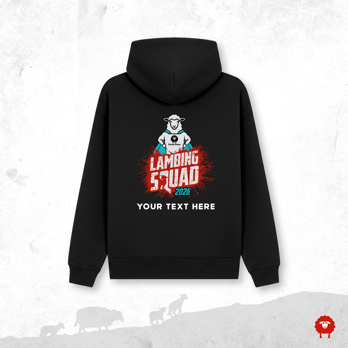 Lambing Squad 2026 Adult Hoody