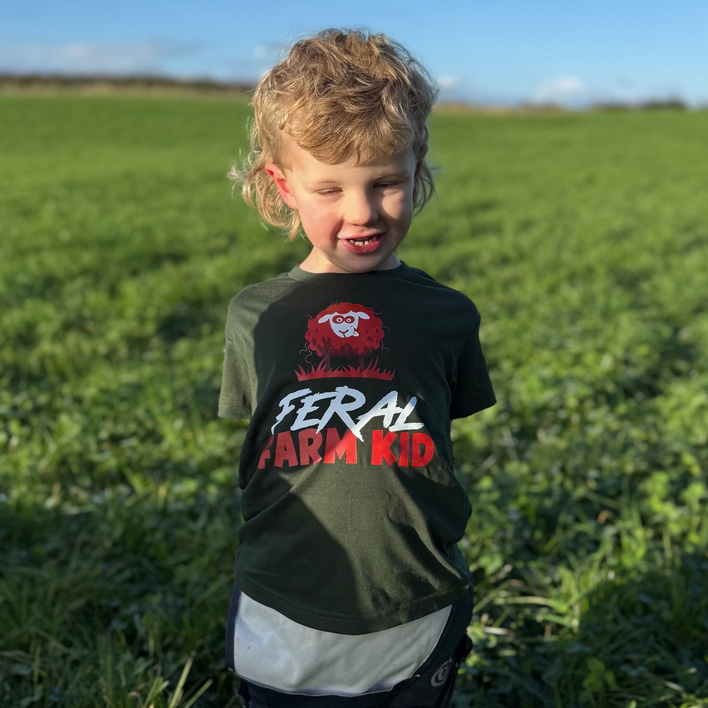 Feral Farm Kid T-Shirt