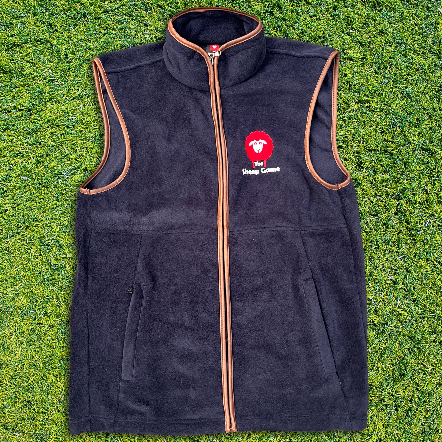 *NEW* Fleece Gilet Navy