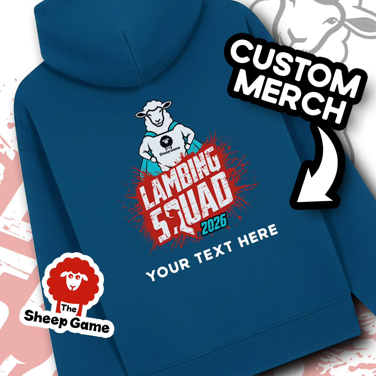 Lambing Squad 2026 Adult Hoody