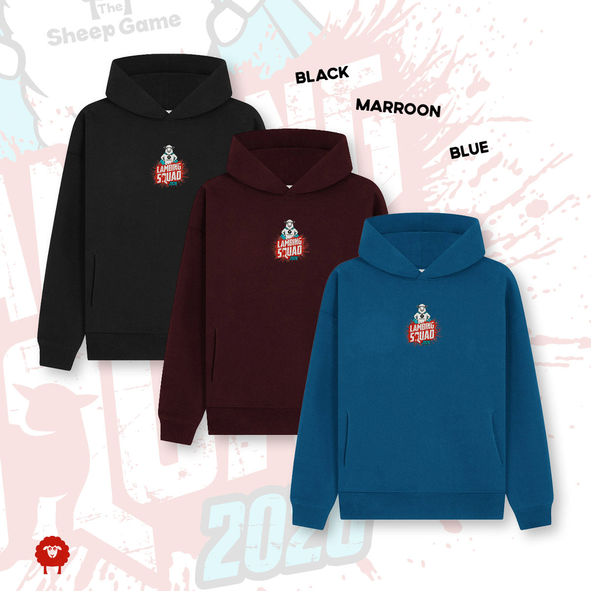 Lambing Squad 2026 Adult Hoody