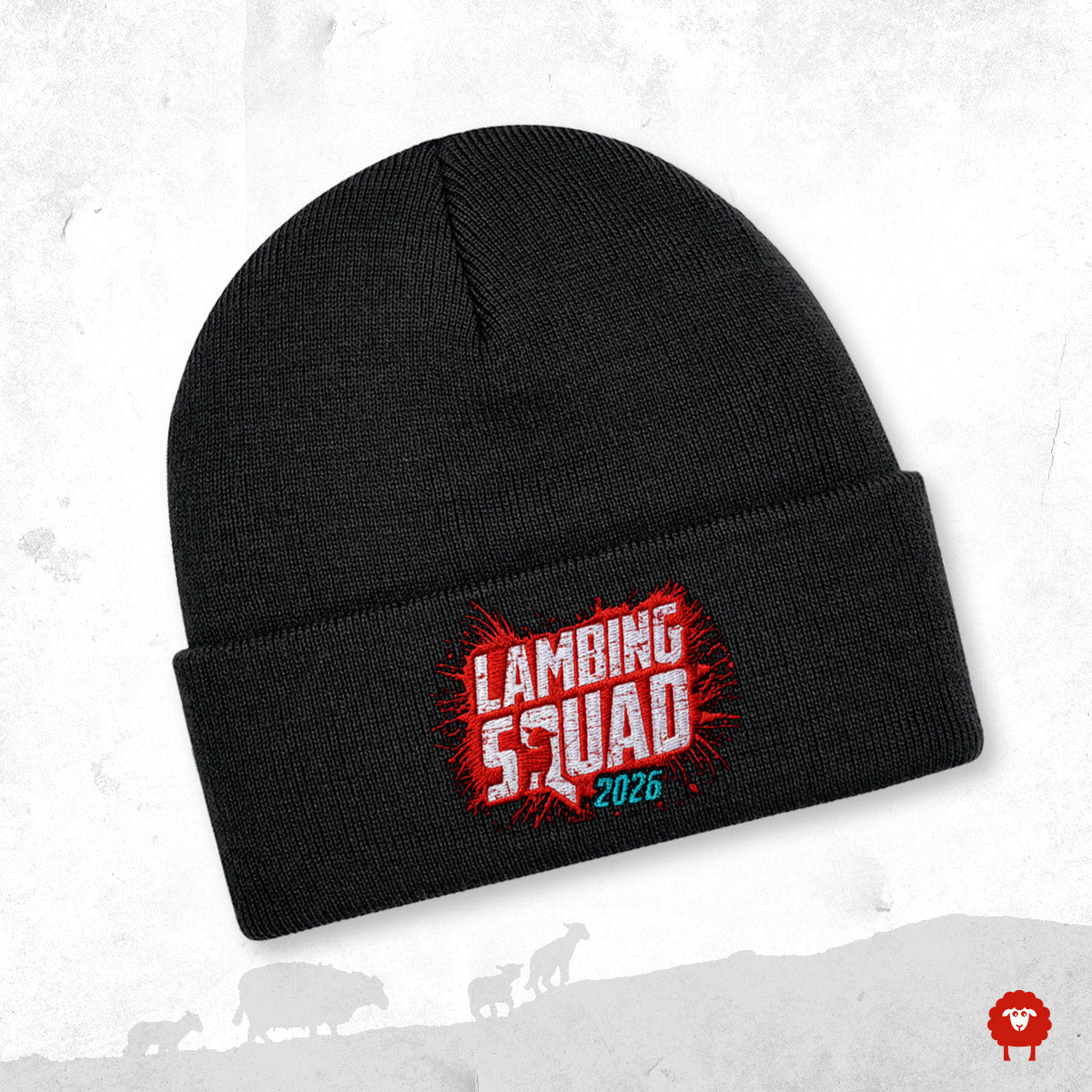 Lambing Squad 2026 Kids Beanie