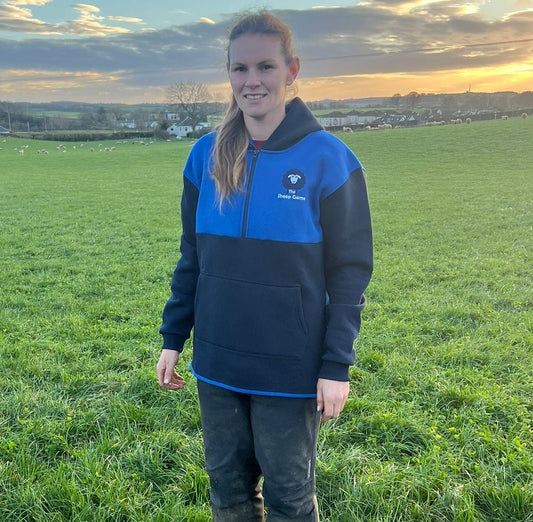 *NEW*Blue/Navy Shearing Hoody - Adults