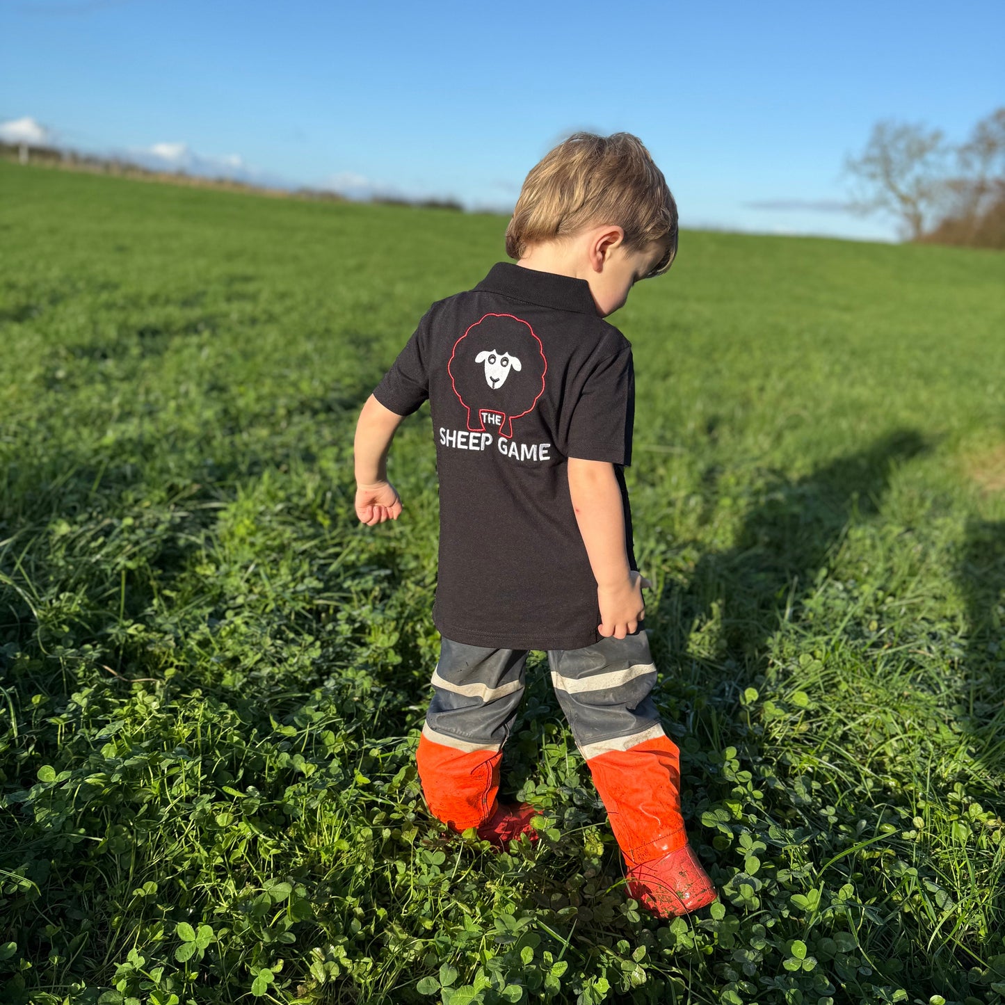 Kids Polo-Shirt Black
