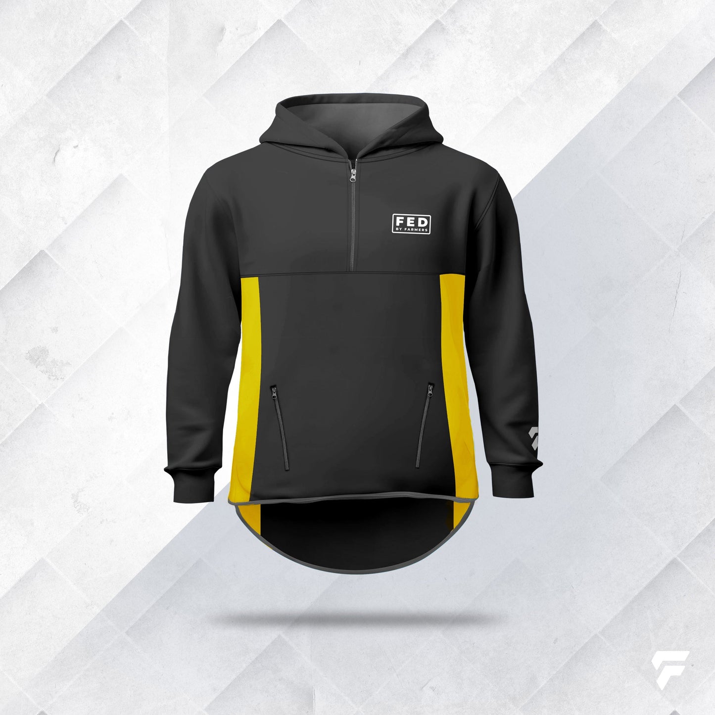 FED Shearing Hoodie in Black