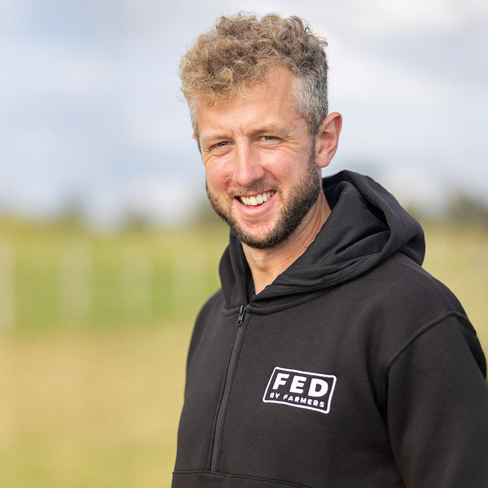 FED Shearing Hoodie in Black