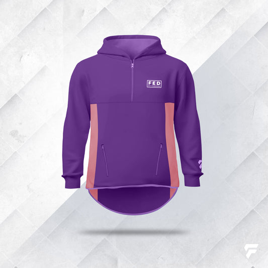 FED Shearing Hoodie in Purple