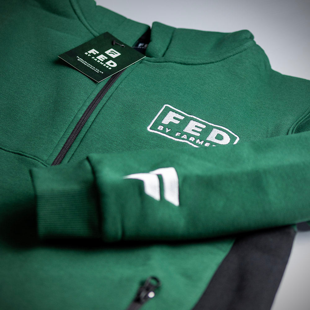 FED Shearing Hoodie in Green