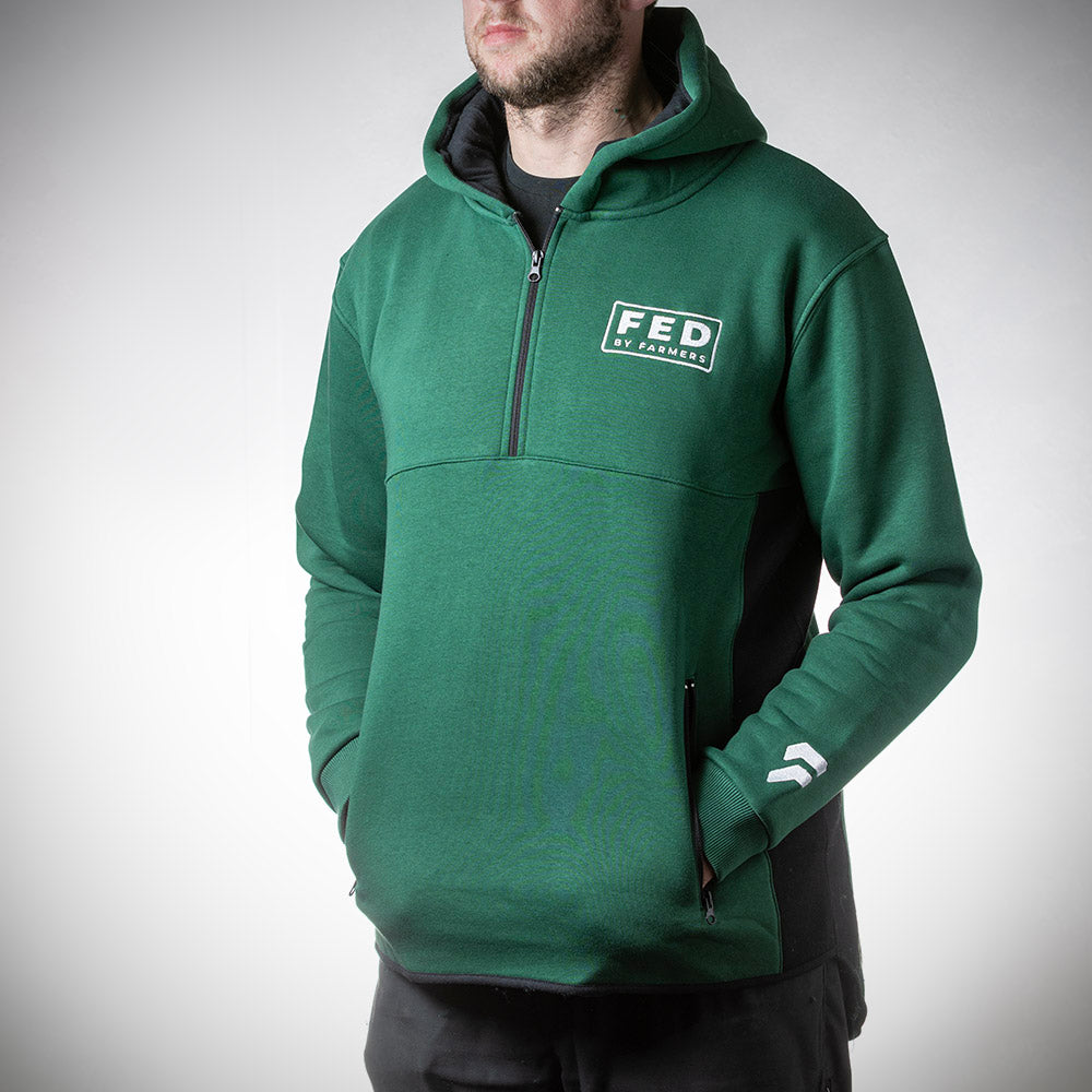 FED Shearing Hoodie in Green