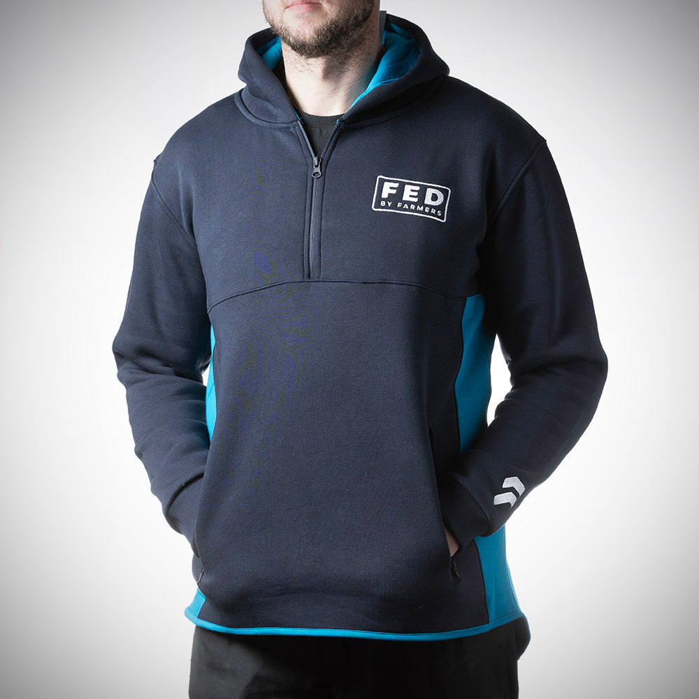 FED Shearing Hoodie in Navy