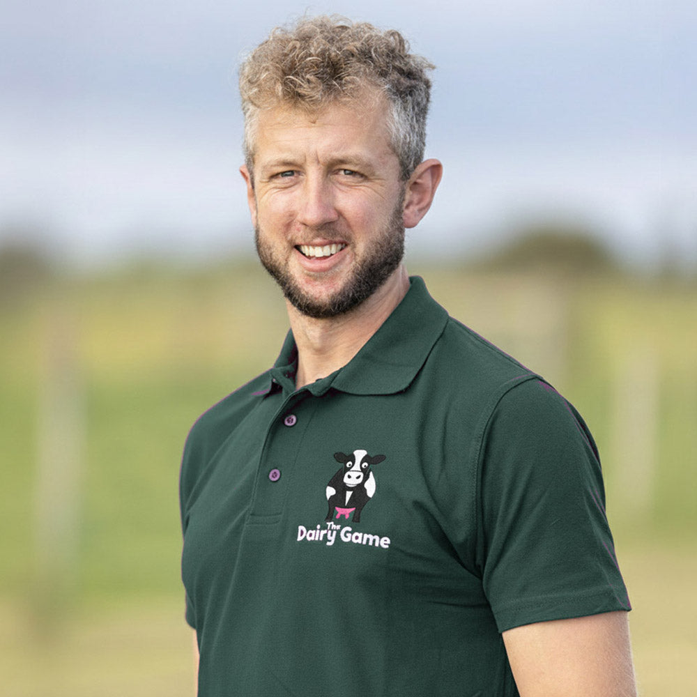 The Dairy Game Polo Shirt Adult - Green