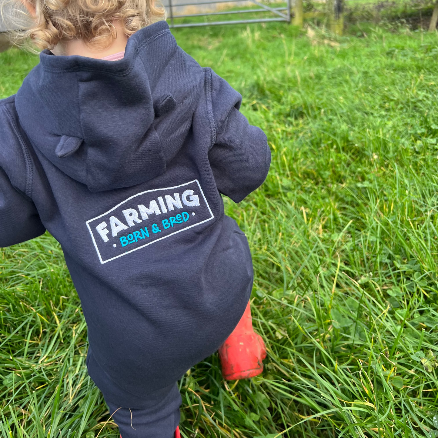Farming Born and Bred Kids Onesie