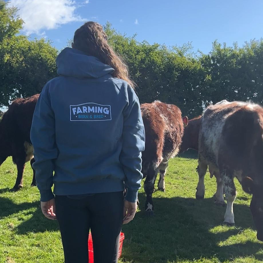 Farming Born & Bred Adult Hoody