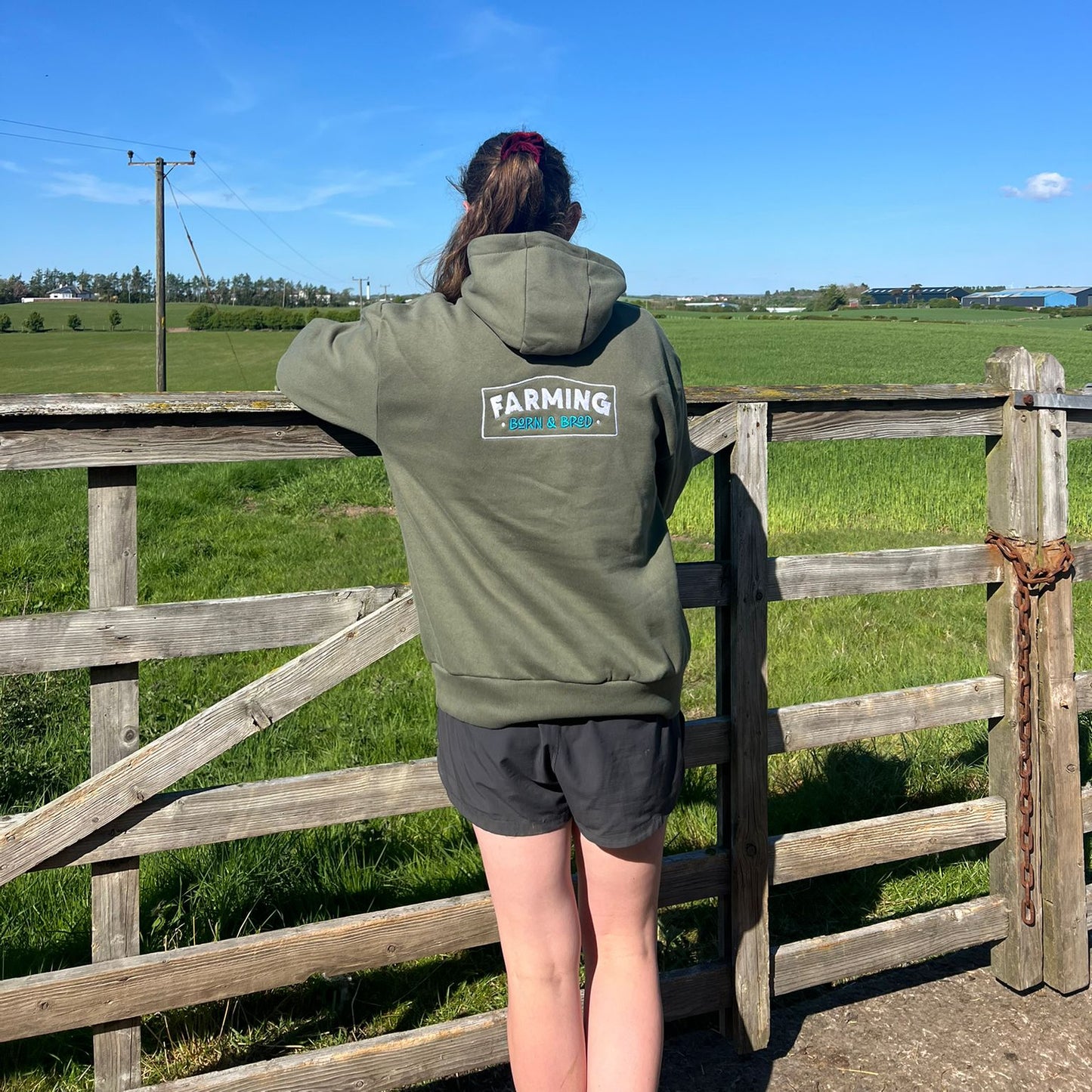 Farming Born & Bred Adult Hoody