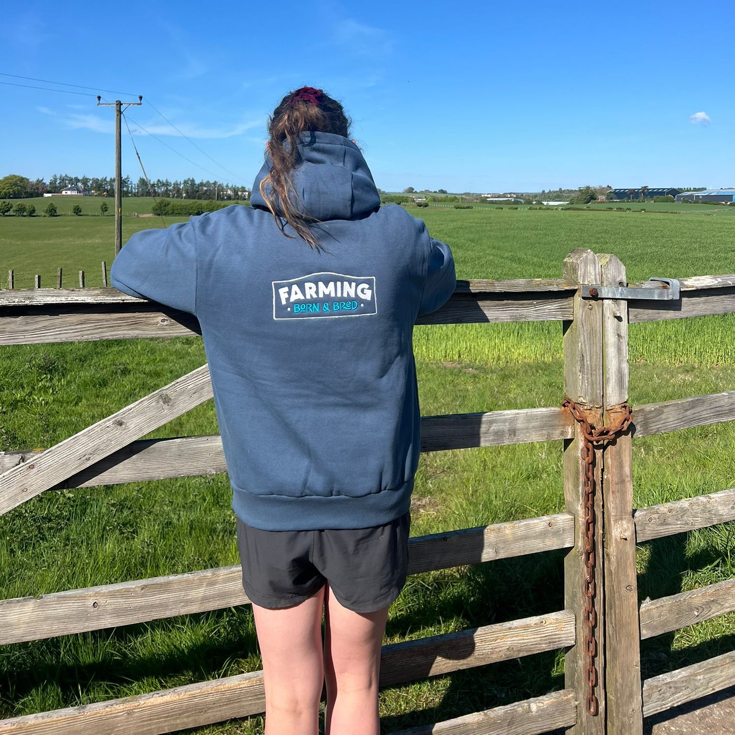 Farming Born & Bred Adult Hoody