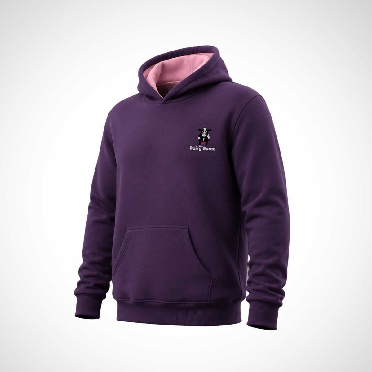 Dairy Game Adult Hoody - Mulberry/Purple