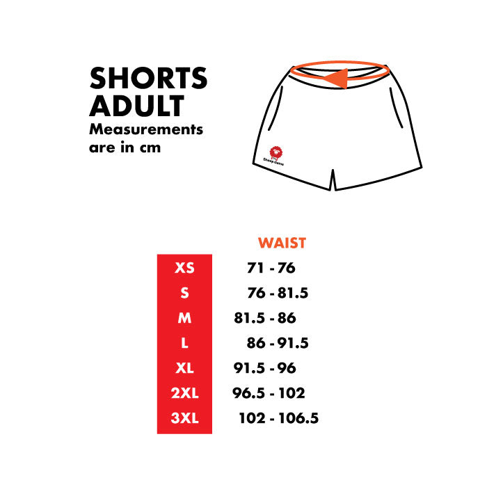 Adult Rugby Shorts