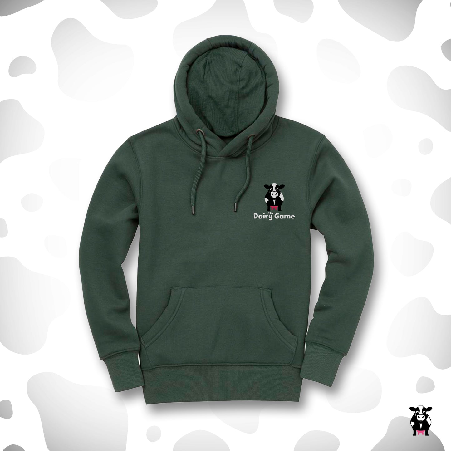 Dairy Game Adult Hoody - Green