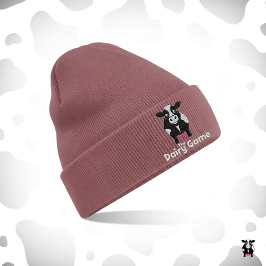 The Dairy Game Beanie  - Dusty Purple