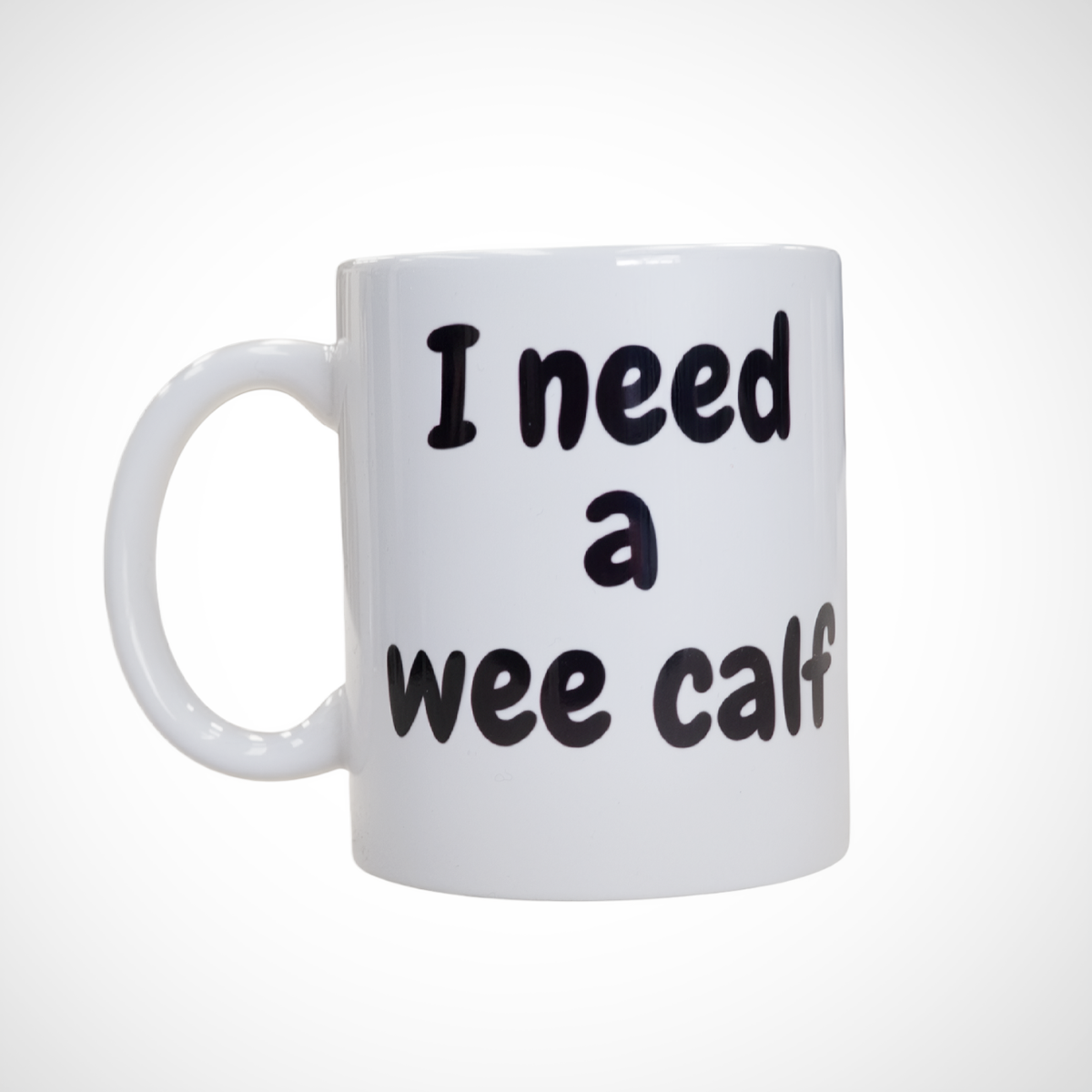 Mug - The Beef Game 'Wee Calf' Blue